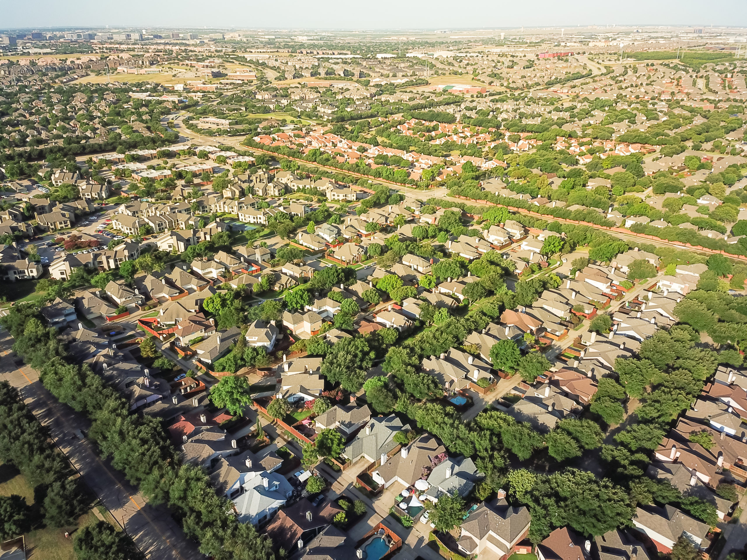 aerial view