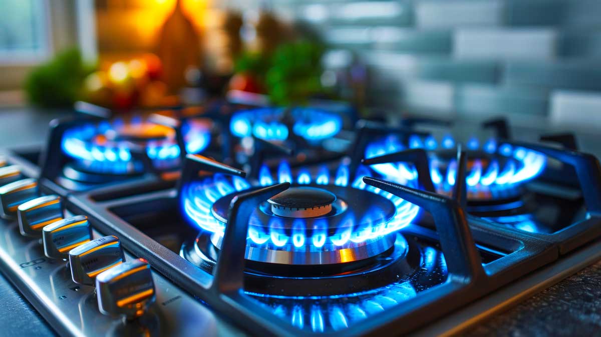 gas stove