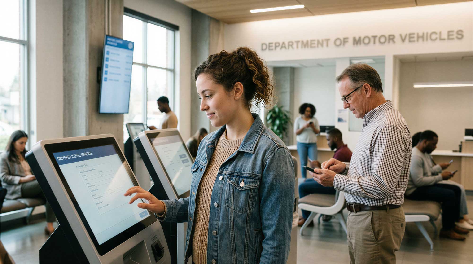 customer portal at DMV