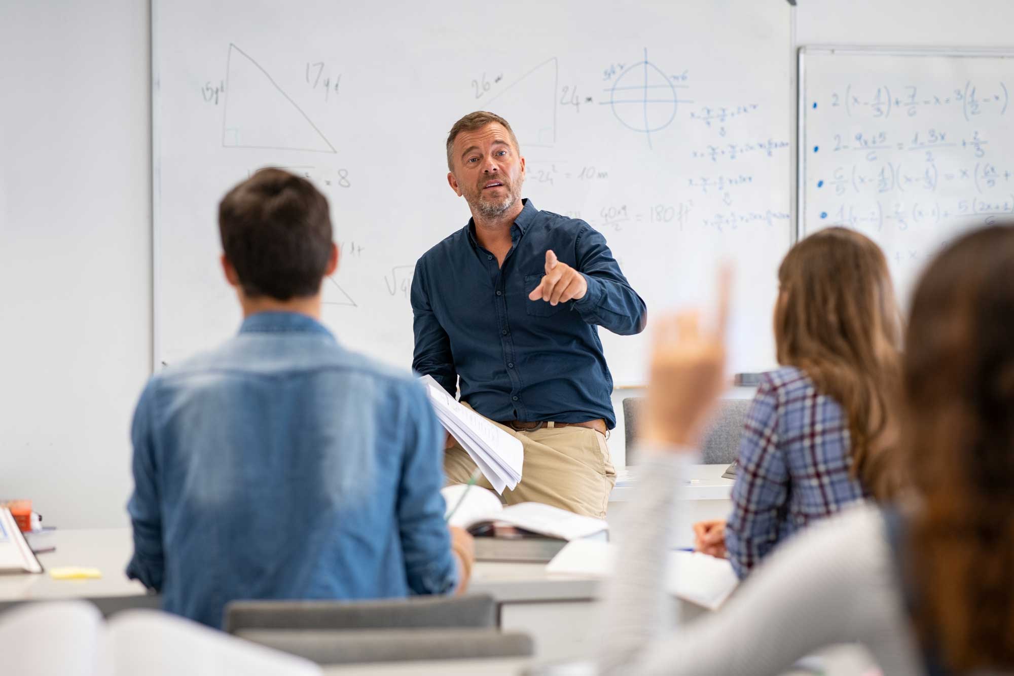 college classroom